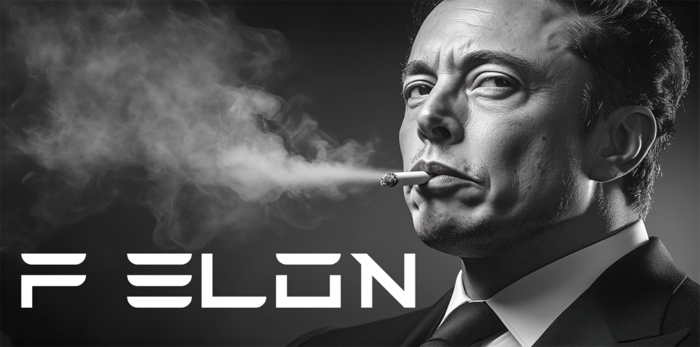 'F Elon' Bumper Sticker
