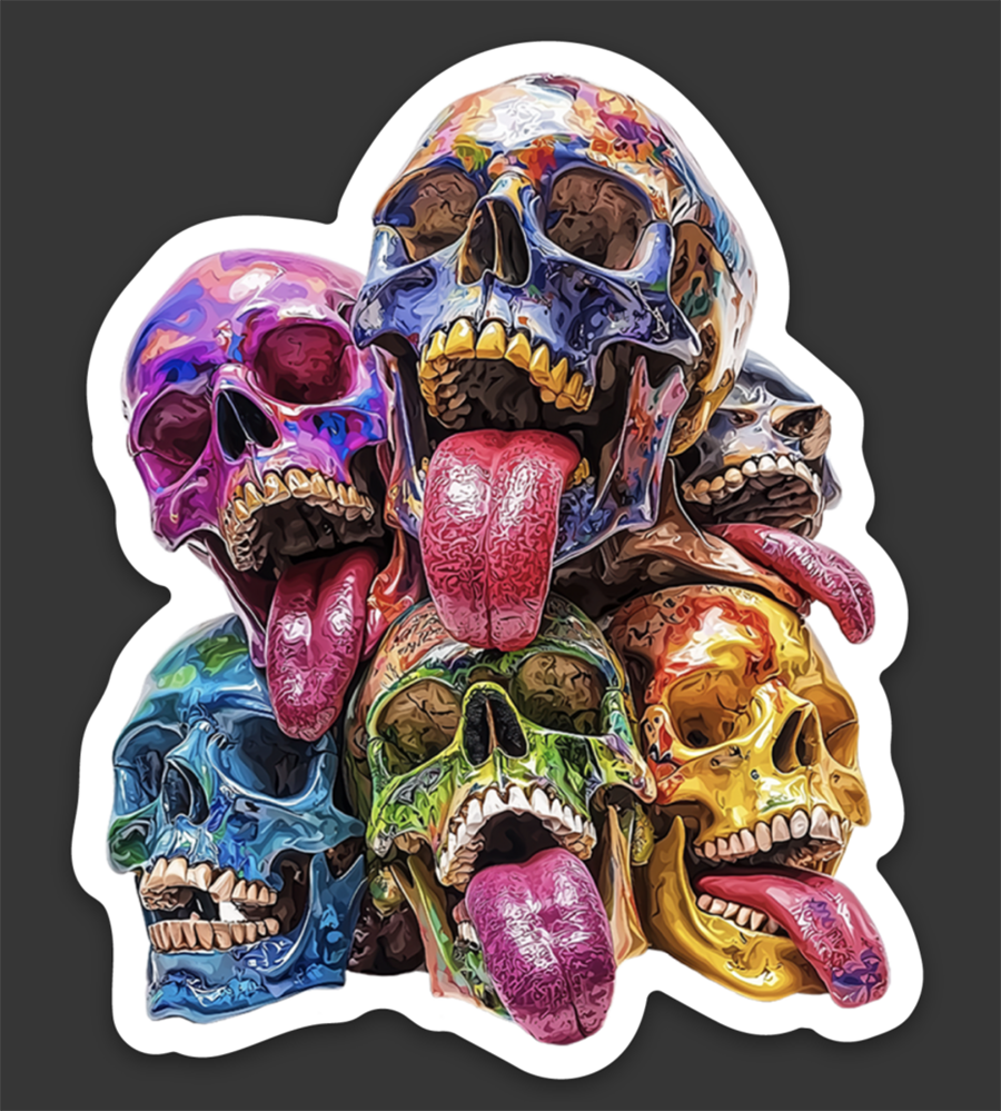 Lick the Afterlife Die-Cut Sticker