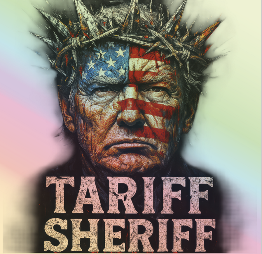Tariff Sheriff Holographic Sticker