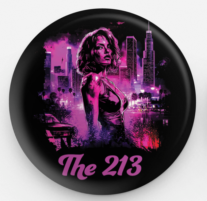 'The 213' Collectible Pin