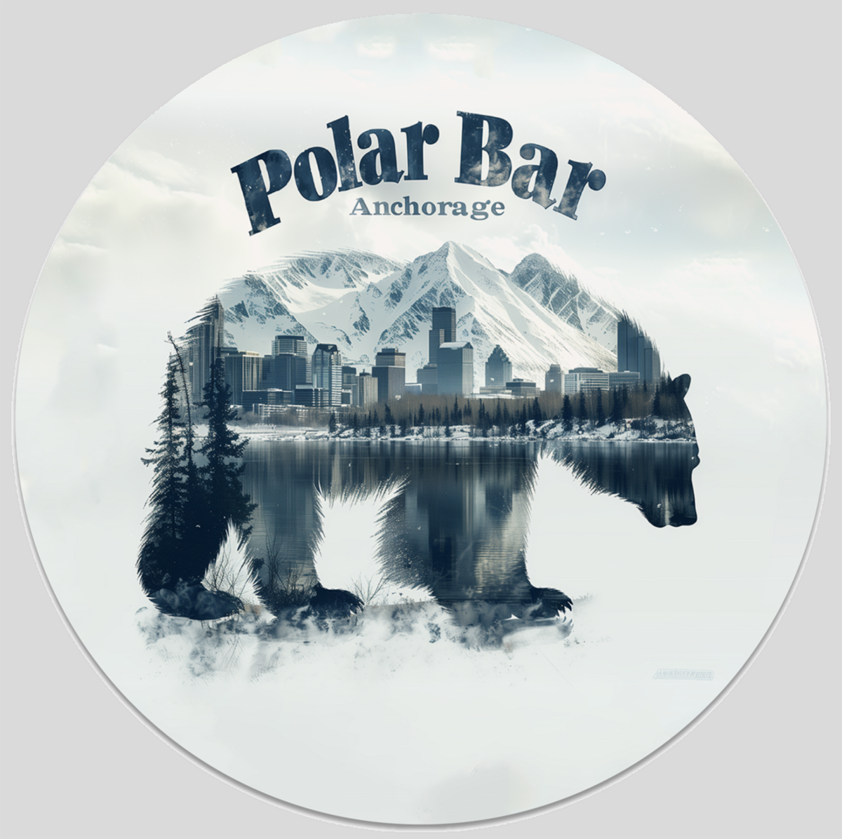 Polar Bar Coaster