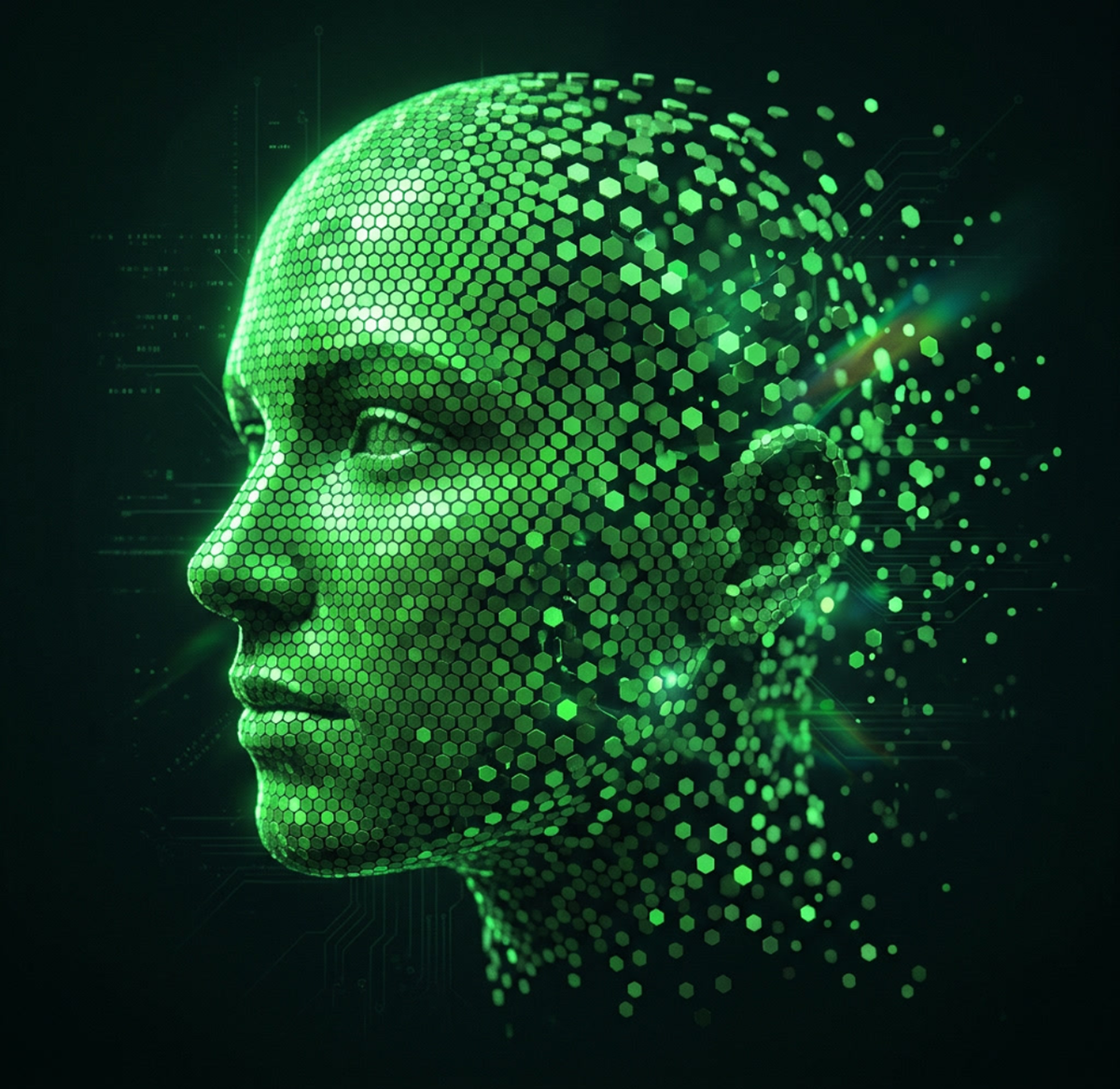 Artificially Superior Graphic Tee - Cyberpunk AI T-Shirt