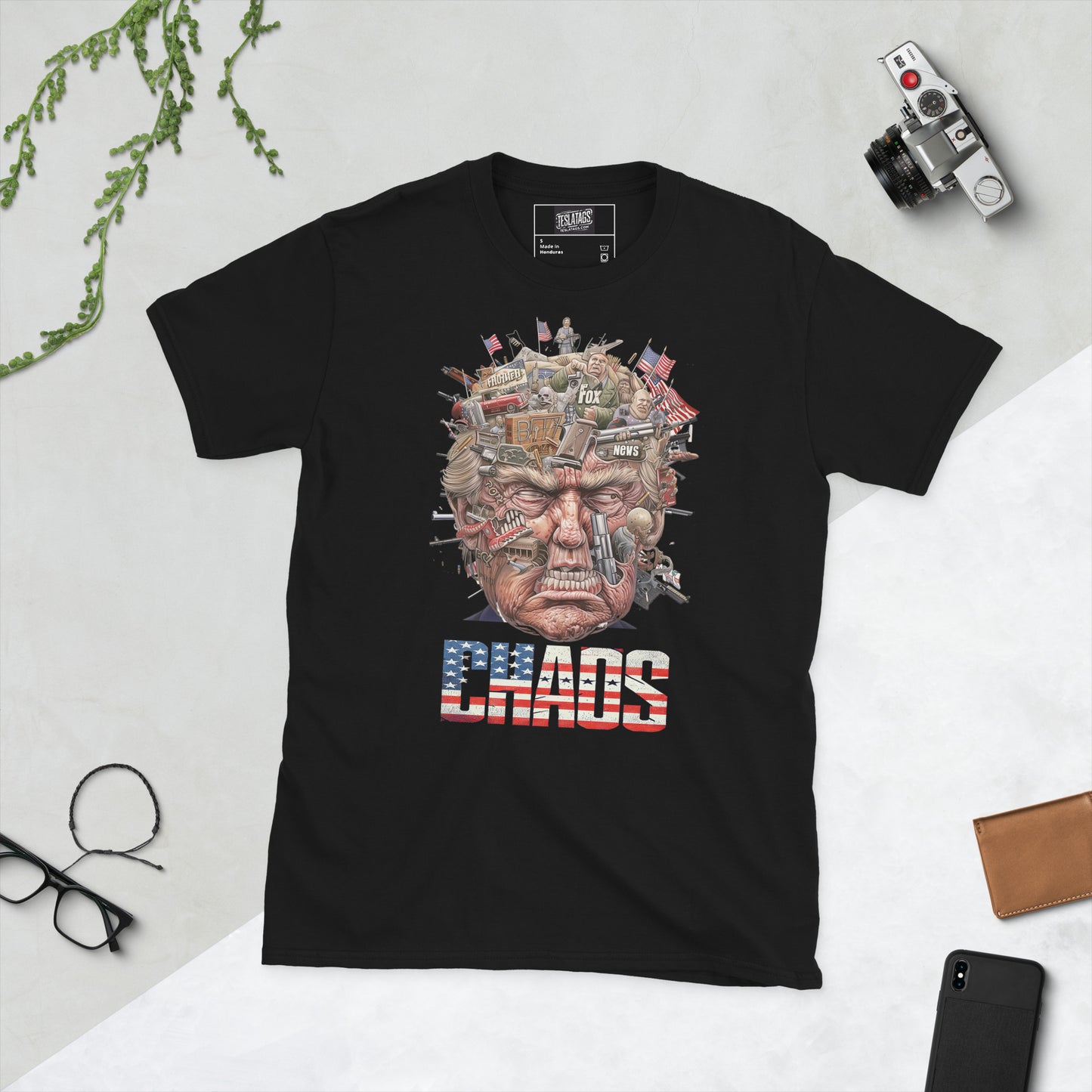 Trump Chaos Short-Sleeve Unisex T-Shirt