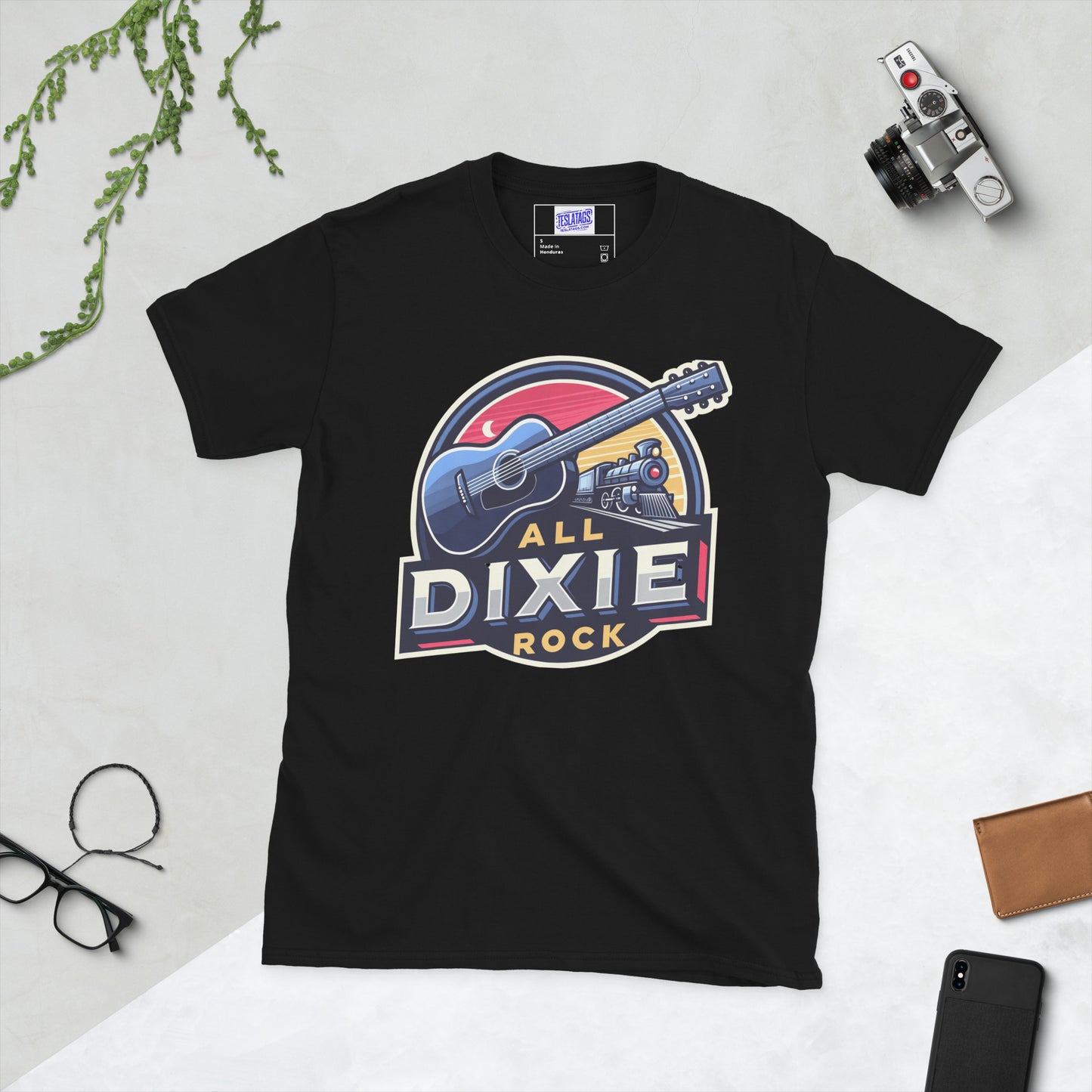 All-Dixie Rock Short-Sleeve Unisex T-Shirt