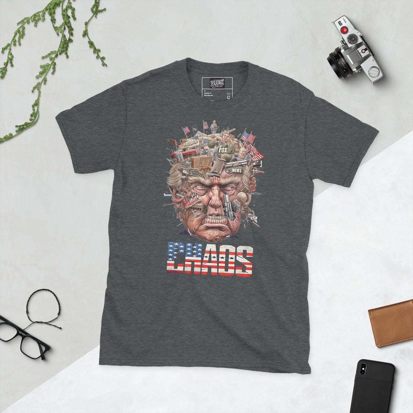 Trump Chaos Short-Sleeve Unisex T-Shirt