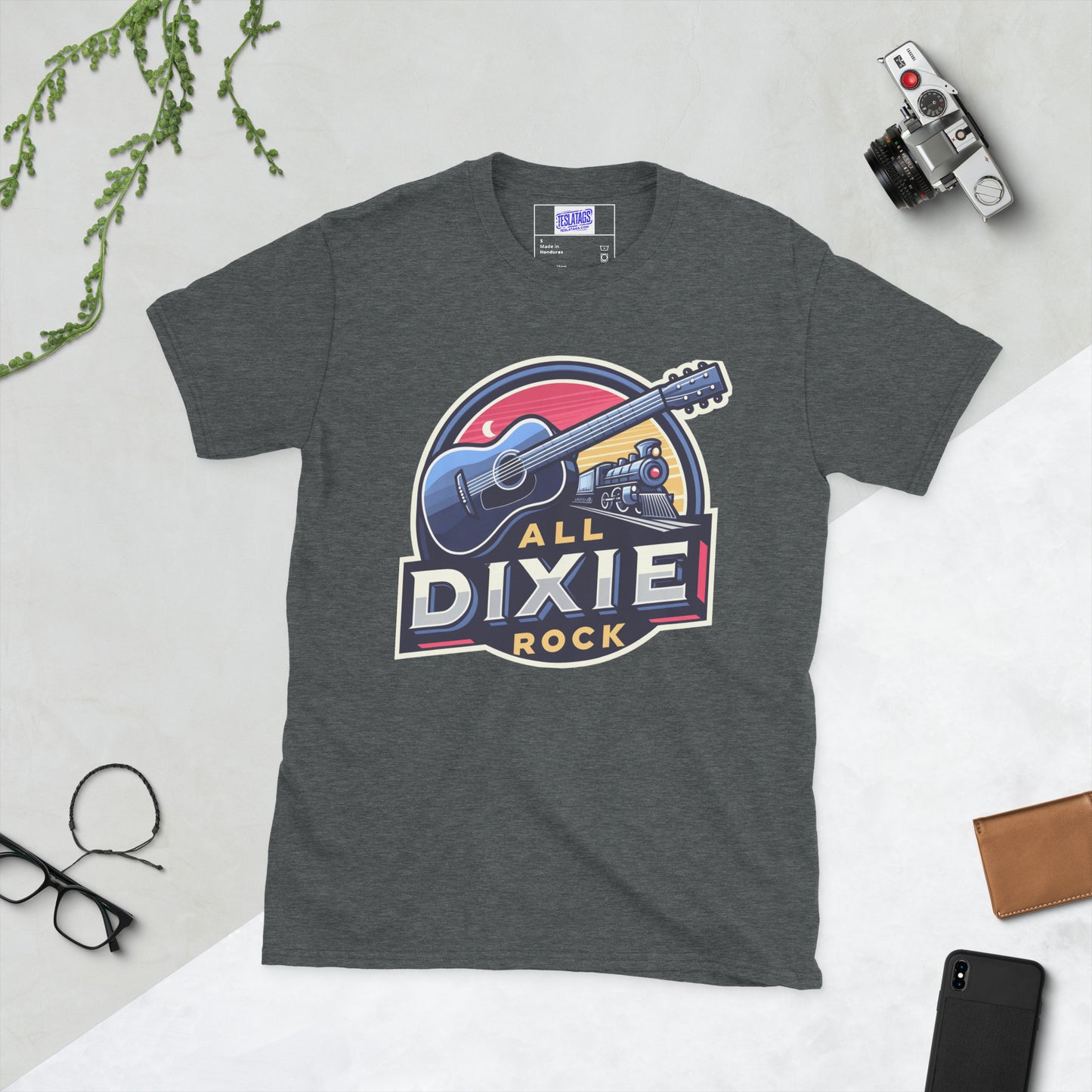 All-Dixie Rock Short-Sleeve Unisex T-Shirt