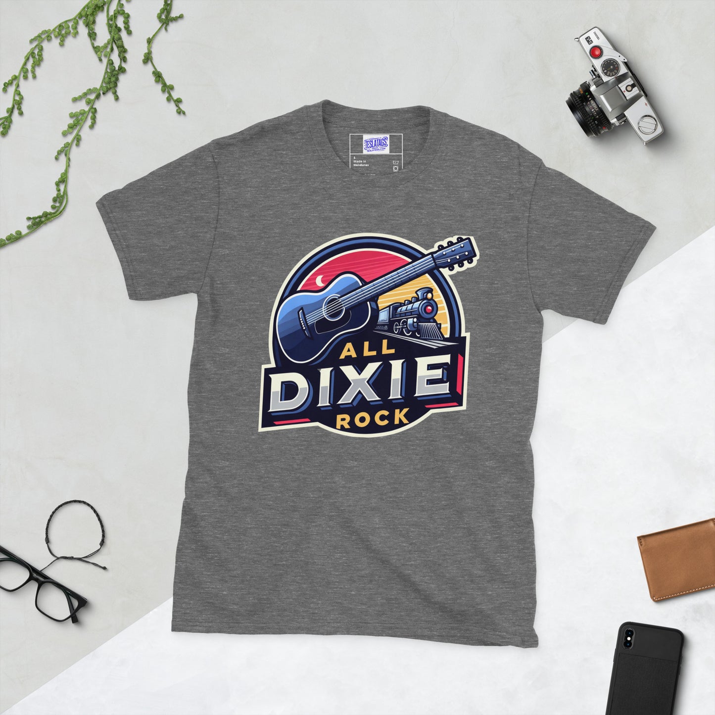 All-Dixie Rock Short-Sleeve Unisex T-Shirt