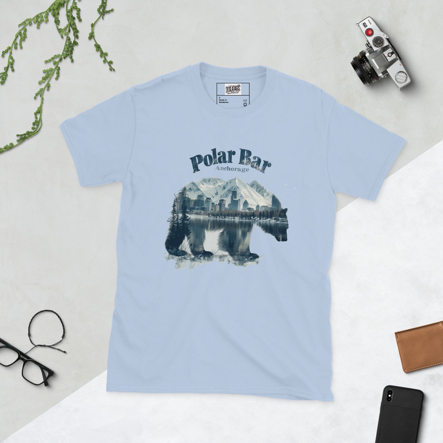 Polar Bar Short-Sleeve Unisex T-Shirt