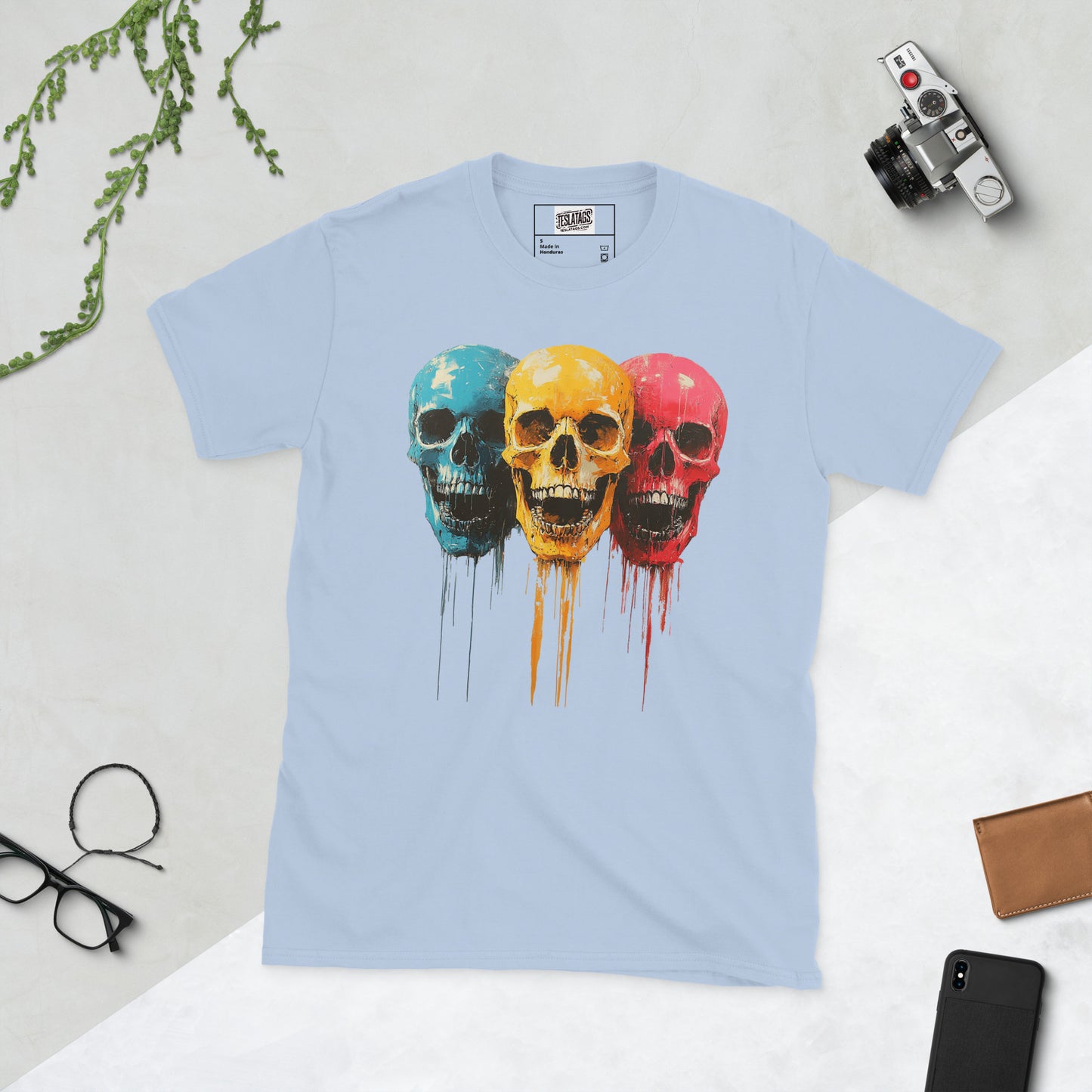 Chromatic Skulls Short-Sleeve Unisex T-Shirt