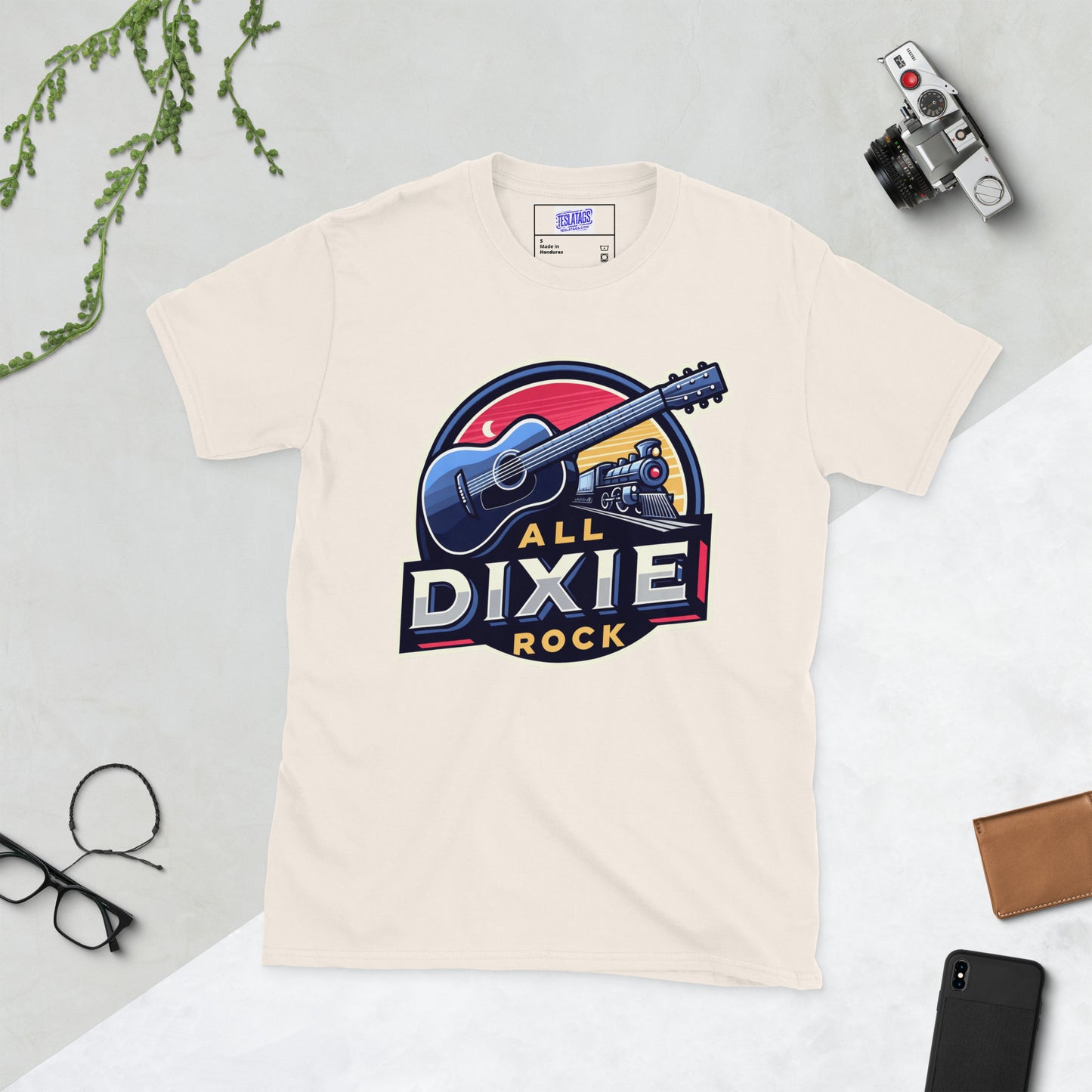 All-Dixie Rock Short-Sleeve Unisex T-Shirt