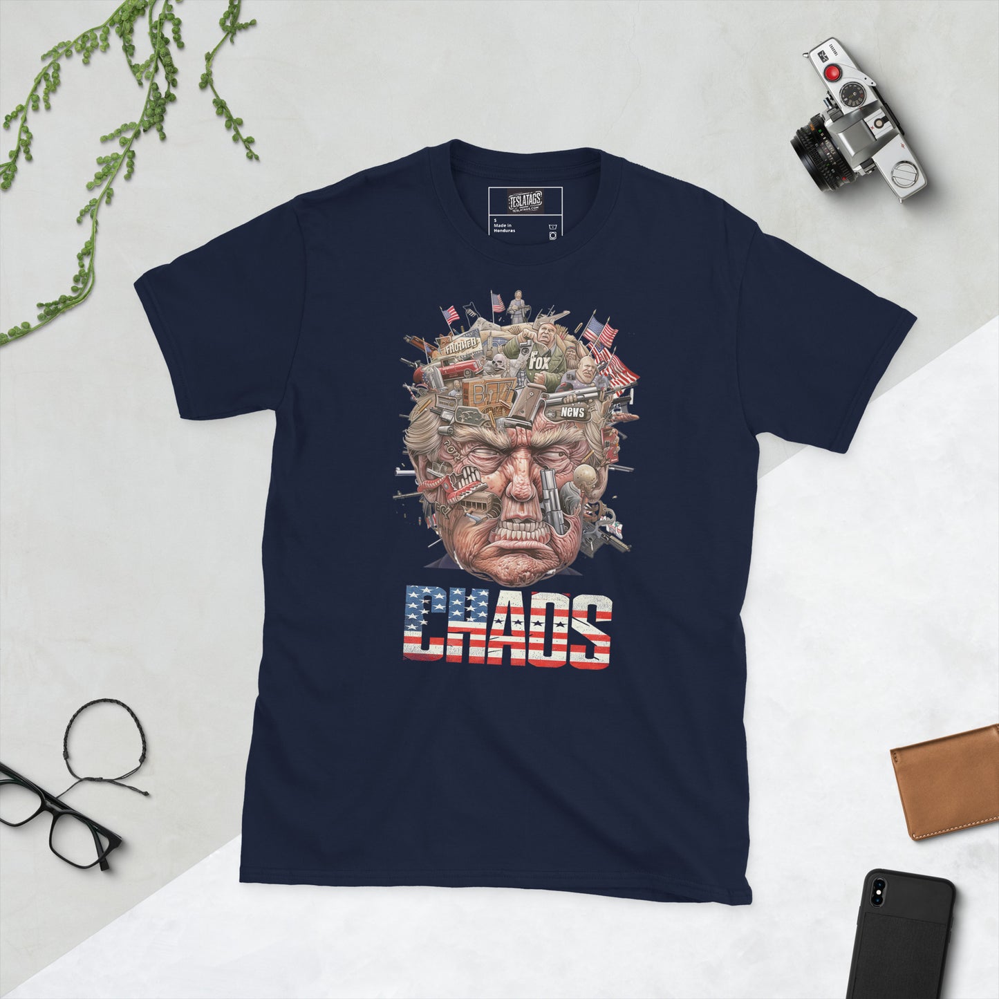 Trump Chaos Short-Sleeve Unisex T-Shirt