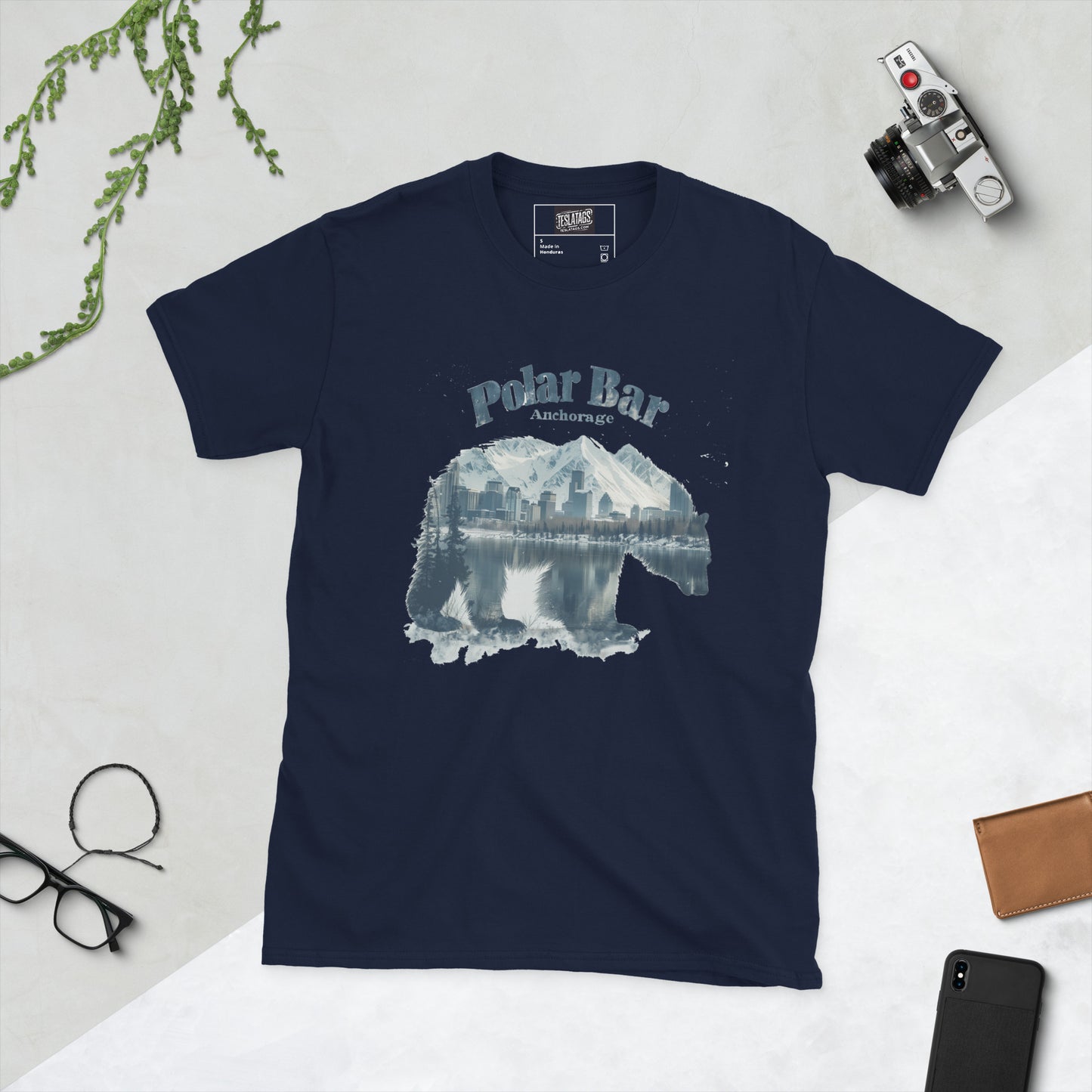 Polar Bar Short-Sleeve Unisex T-Shirt