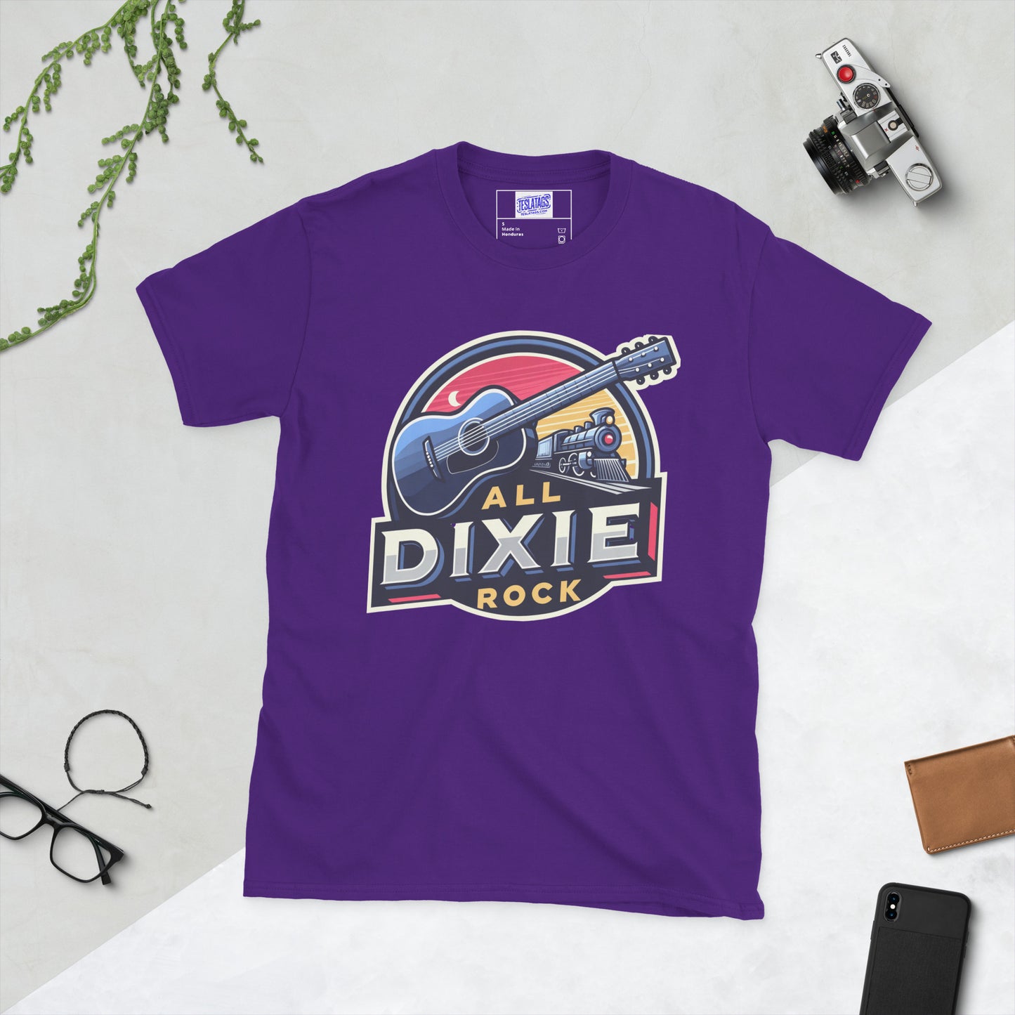 All-Dixie Rock Short-Sleeve Unisex T-Shirt