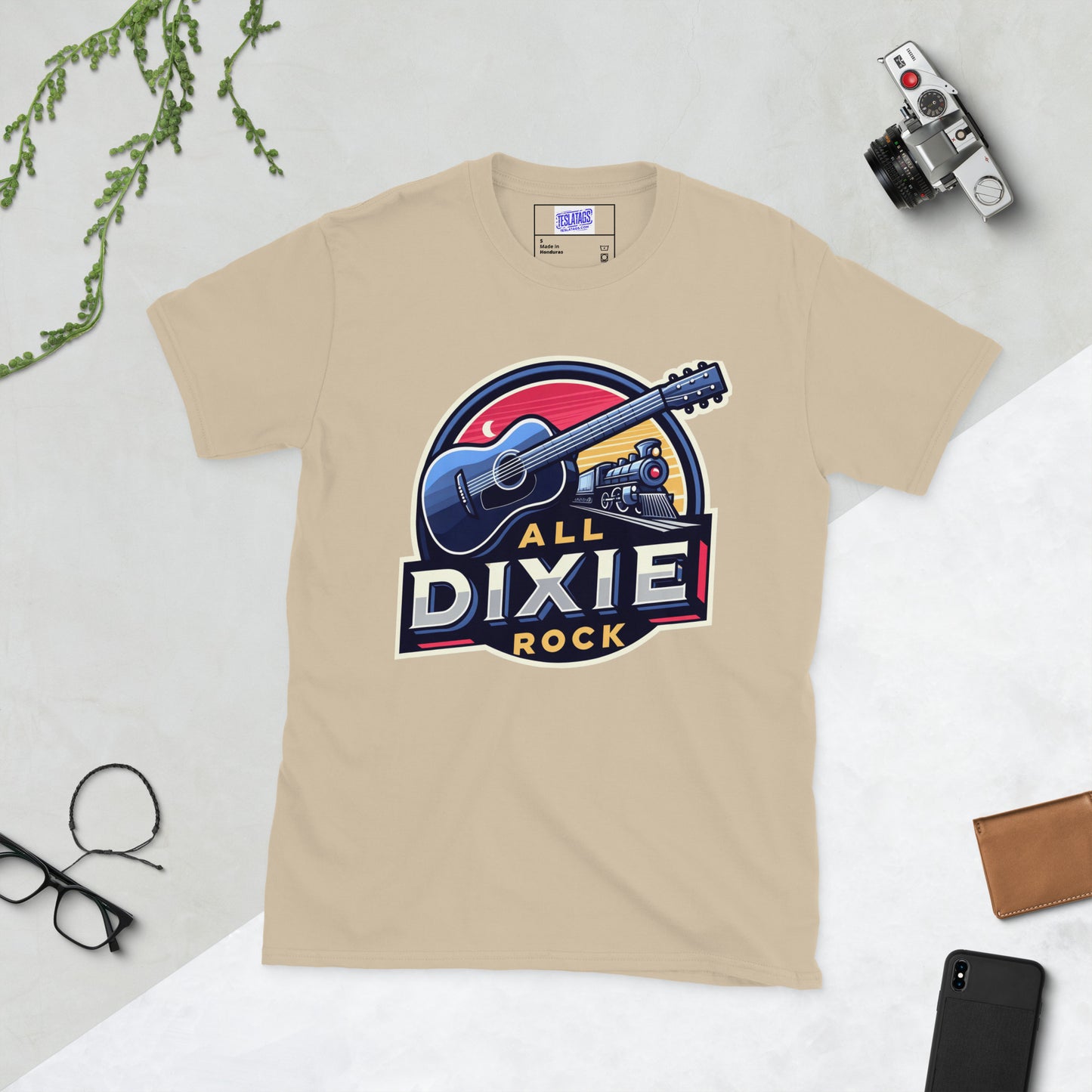 All-Dixie Rock Short-Sleeve Unisex T-Shirt