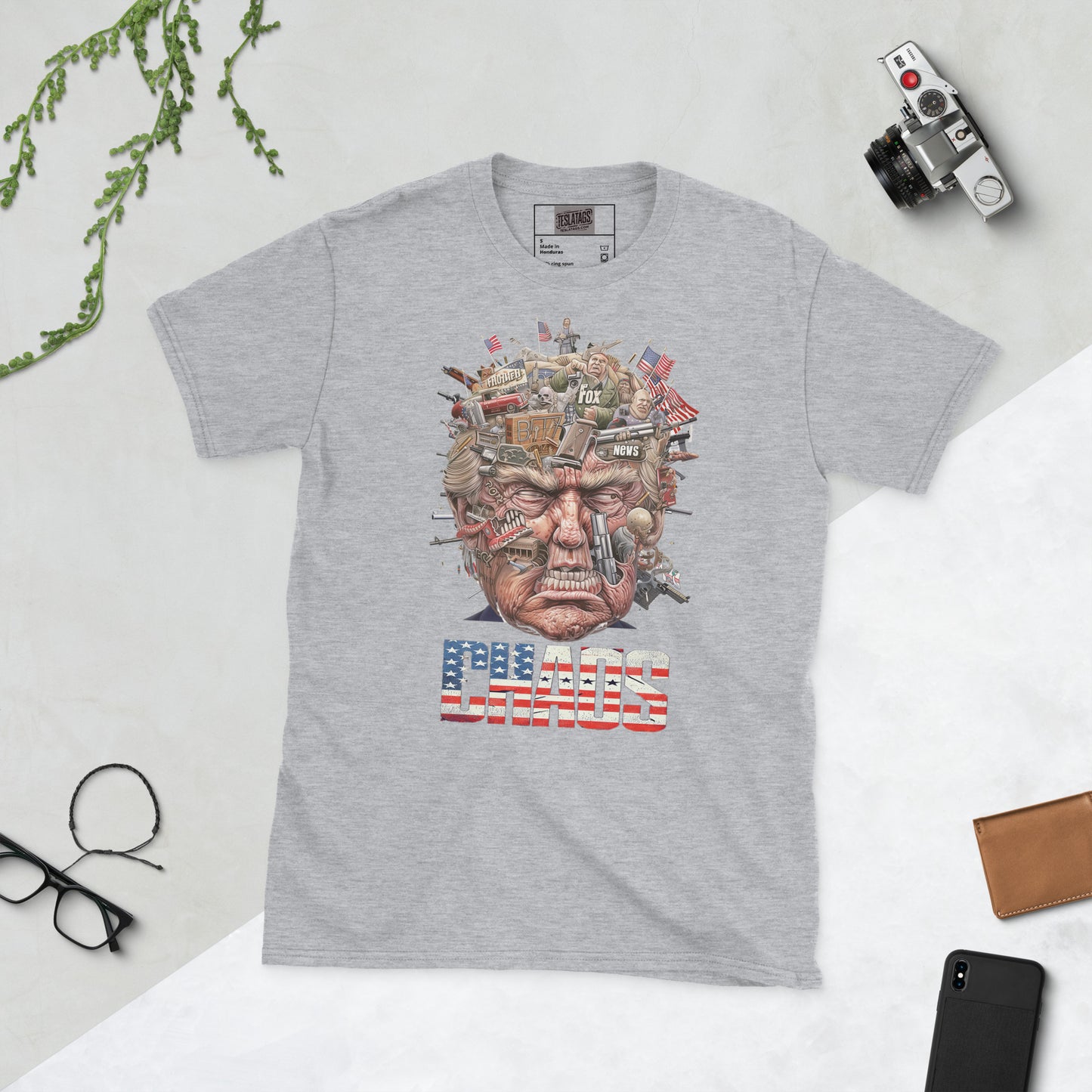 Trump Chaos Short-Sleeve Unisex T-Shirt