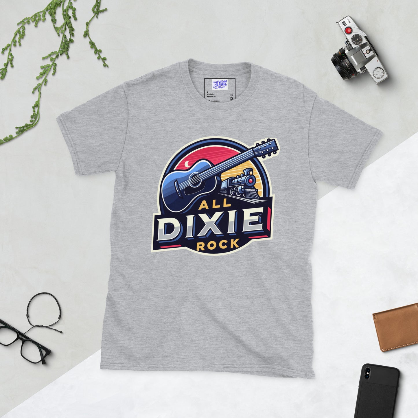 All-Dixie Rock Short-Sleeve Unisex T-Shirt