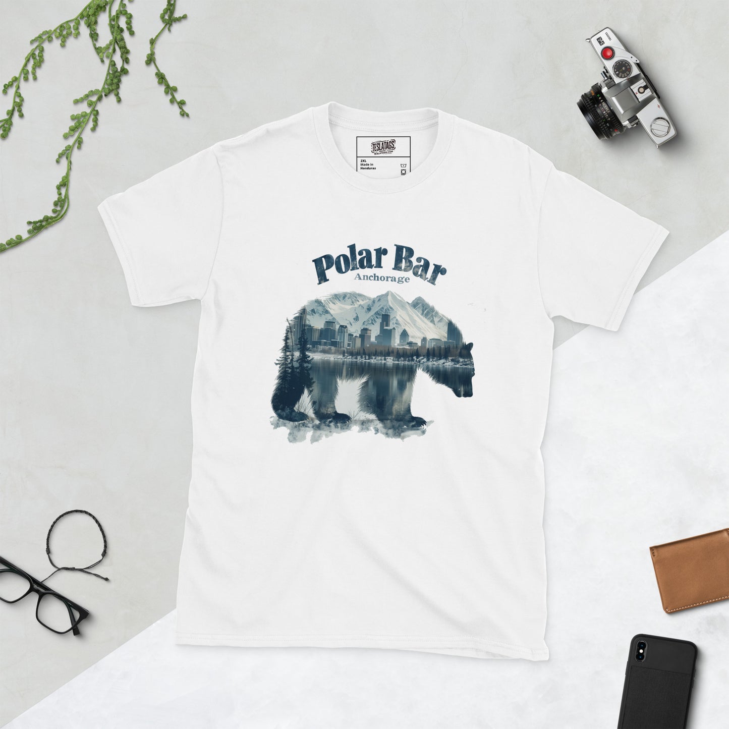 Polar Bar Short-Sleeve Unisex T-Shirt