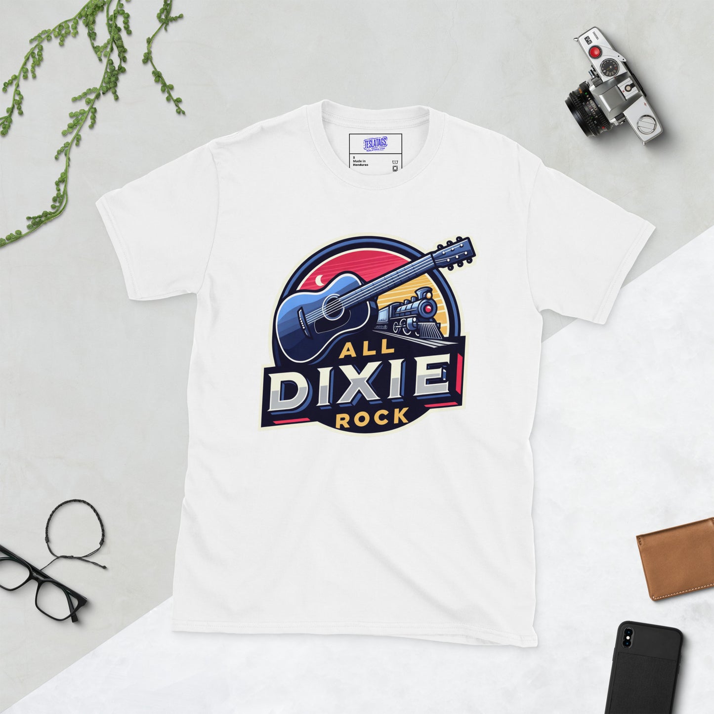 All-Dixie Rock Short-Sleeve Unisex T-Shirt